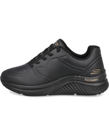 BASKETS CASUAL SKECHERS NOIRES POUR FEMME NEGRO
