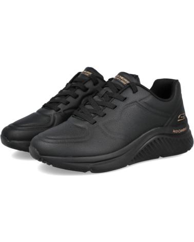 BASKETS CASUAL SKECHERS NOIRES POUR FEMME NEGRO