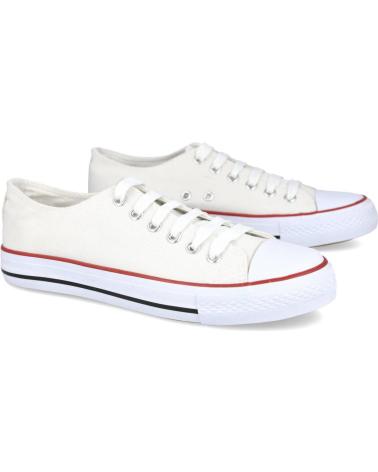 TÊNIS L&R SHOES BRANCOS DE LONA BLANCO