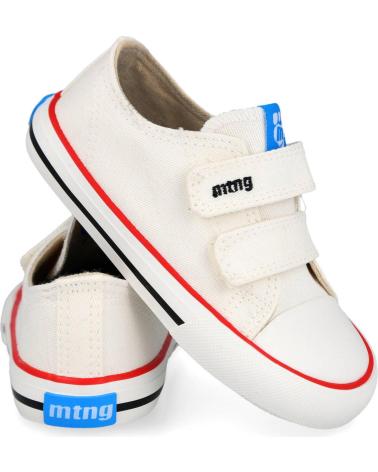 MTNG BAREFOOT WHITE WITH HOOK-AND-LOOP CLOSURE BLANCO