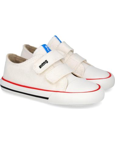 MTNG BAREFOOT WHITE WITH HOOK-AND-LOOP CLOSURE BLANCO