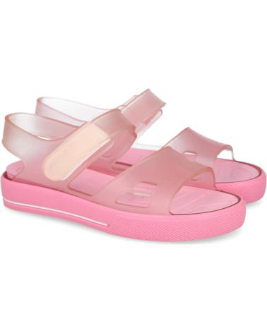 IGOR PINK SANDALS WITH HOOK-AND-LOOP CLOSURE ROSA