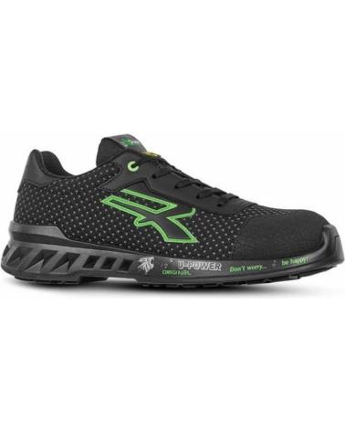 CALZADO DE SEGURIDAD U-POWER STEVE NEGRO NEGRO