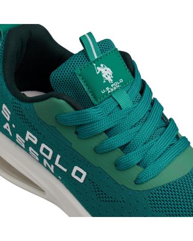 U.S. POLO ASSN. ZAPATILLAS DEPORTIVAS ACTIVE0014T1 PARA HOMBRE VERDE