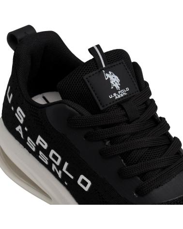 U.S. POLO ASSN. ACTIVE0014T1 - SAPATILHAS DESPORTIVAS CASUAIS PRETAS NEGRO
