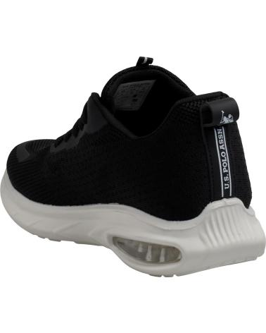 U.S. POLO ASSN. ACTIVE0014T1 - SAPATILHAS DESPORTIVAS CASUAIS PRETAS NEGRO