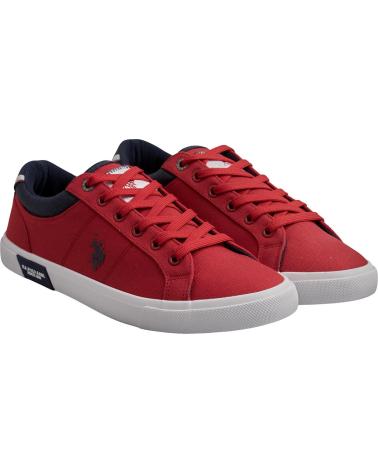 U.S. POLO ASSN. ZAPATILLAS BASTER0015TH3 ROJAS ROJO
