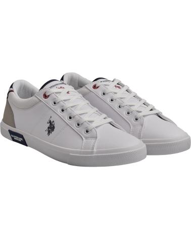 TÊNIS U.S. POLO ASSN. BASTER0015YH2 BRANCAS BLANCO