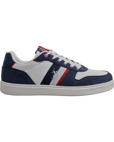 TÊNIS ESPORTIVOS U.S. POLO ASSN. ROKKO0034HT2 AZUL E BRANCO AZUL-BLANCO