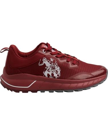 U.S. POLO ASSN. ZAPATILLAS DEPORTIVAS TÉCNICAS SETH0013MY1 ROJO ROJO