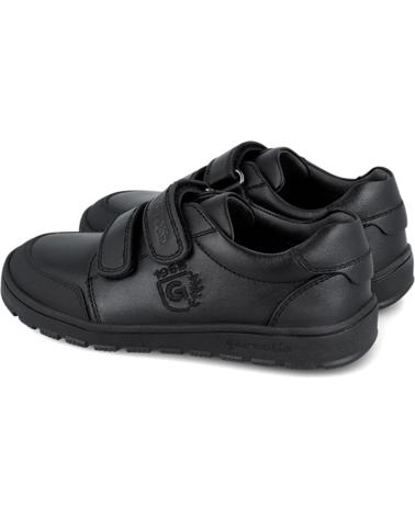 GARVALIN 251505 BAREFOOT SCHOOL SPORTS SHOES BLACK NEGROA054