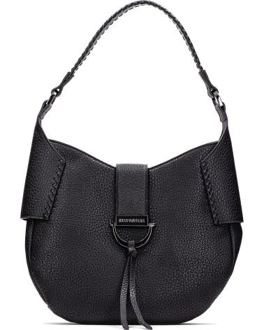 MALA A TIRACOLO HISPANITAS BI254147 GRAINED PRETO BLACKC002