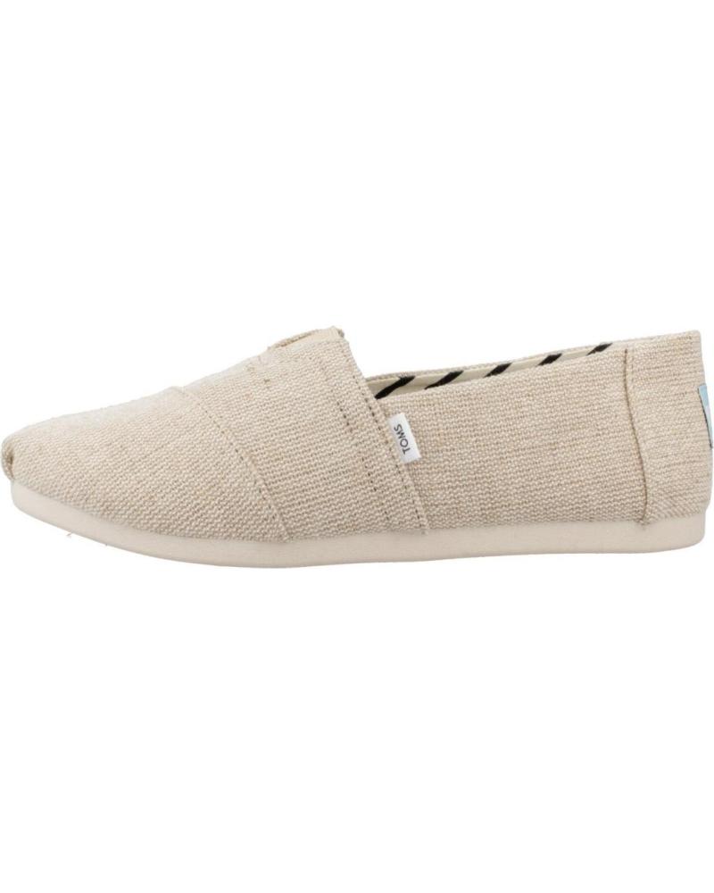 TOMS ALPARGATAS HOMBRE NATURAL BEIGE MODELO 10018736T NATURAL