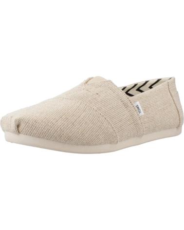 TOMS ALPARGATAS HOMBRE NATURAL BEIGE MODELO 10018736T NATURAL