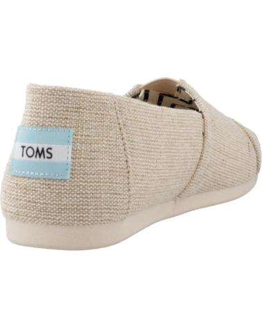 TOMS ALPARGATAS HOMBRE NATURAL BEIGE MODELO 10018736T NATURAL