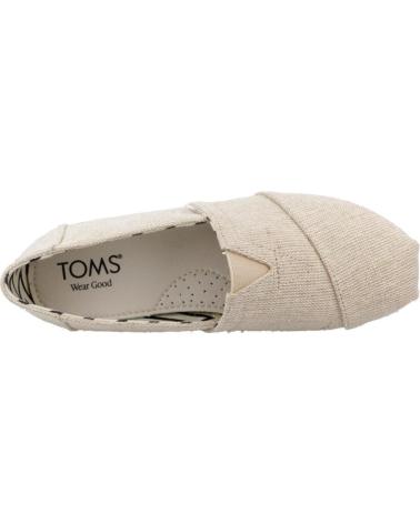 TOMS ALPARGATAS HOMBRE NATURAL BEIGE MODELO 10018736T NATURAL