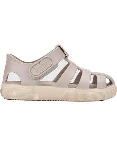 IGOR KRABBEN-SANDALE S10340 BAY BEIGE FÜR KINDER SAND