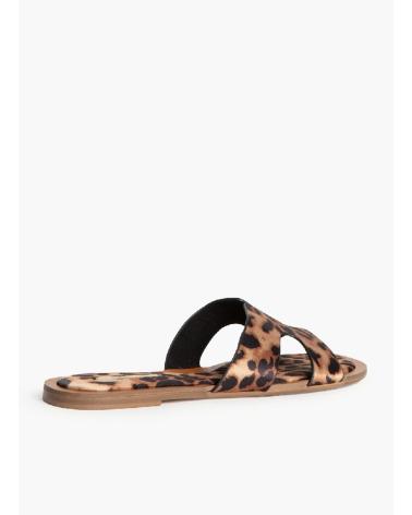 KESLEM FLACHE SANDALE M5470 LEOPARD LEOPARDO