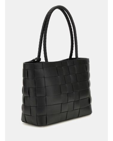 GUESS MAYLEE GIRLFRIEND TOTE BAG BLACK NEGRO