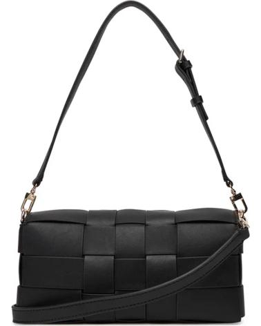 GUESS MAYLEE FLAP SHOULDER BAG BLACK NEGRO