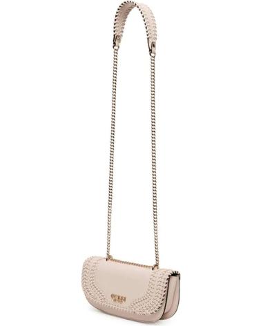 GUESS TATUM CONVERTIBLE XBODY FLAP SHOULDER BAG BEIGE BEIGE