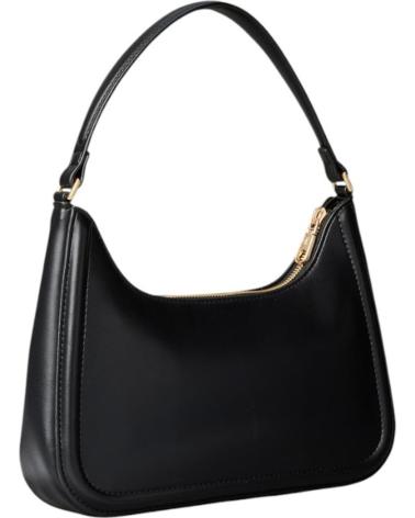 Inizio-CALVIN-KLEIN-BOLSO-RAISED-CK-SMALL-SHOULDER-BAG-NEGRO