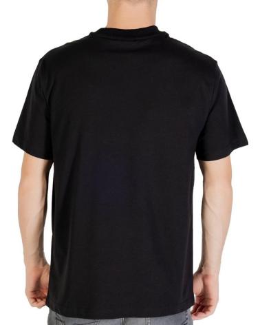 T-SHIRT KARL LAGERFELD KLJ REGULAR BARCODE - NOIR NEGRO