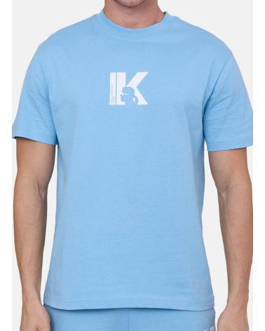 KARL LAGERFELD KLJ REG K LOGO TEE AZUL
