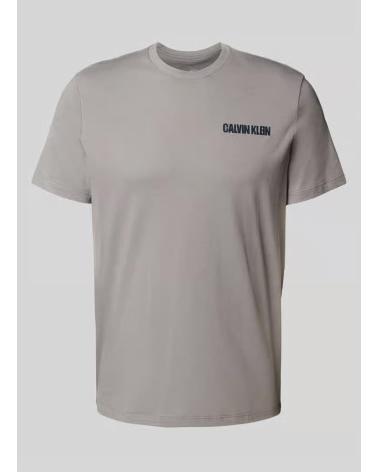 T-SHIRT CALVIN KLEIN WORD STRETCH GRIS GRIS