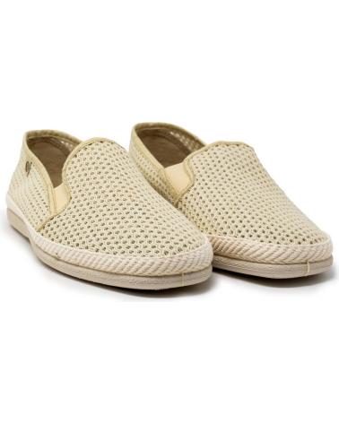 ROAL RO-552 ESPADRILLAS IN JUTA TRAFORATA BEIGE BEIG