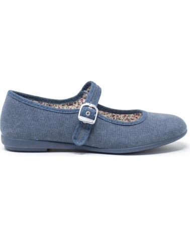 VUL-LADI CANVAS MARY JANE SHOES 1401-558 DENIM FABRIC JEANS