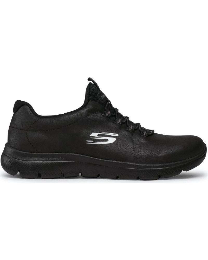 SKECHERS OUTLET MUJER 88888301-BBK DEPORTIVO BLACK 20164 XL NEGRO