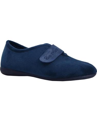 COSDAM 13586 CLOSED VELCRO HOME SLIPPERS NAVY BLUE AZUL MARINO