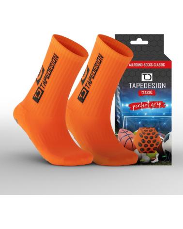 TAPEDESIGN CALCETINES S NEON NARANJA