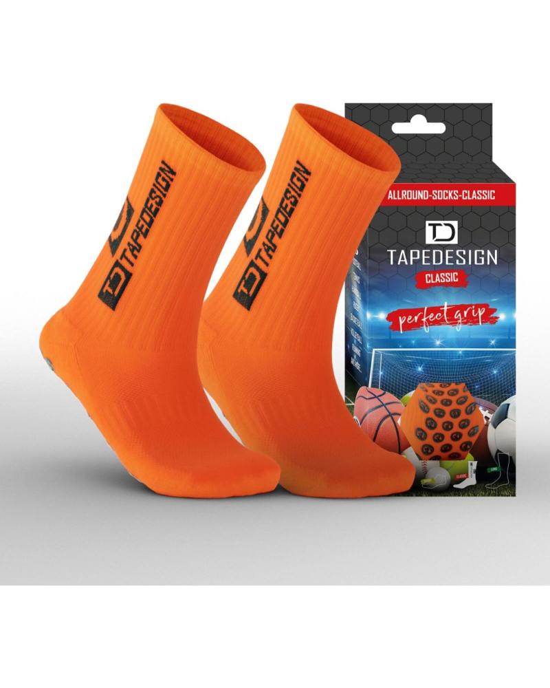 TAPEDESIGN CALCETINES S NEON NARANJA