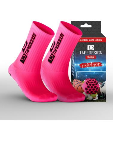 MEIAS ESPORTIVAS TAPEDESIGN ROSAS TAMANHO S ROSA