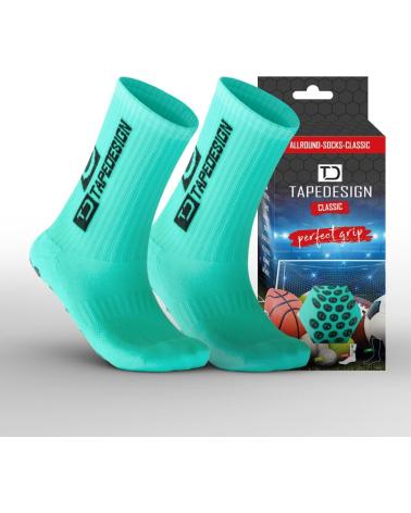 MEIAS ESPORTIVAS TAPEDESIGN TURQUESA TAMANHO S TURQUESA