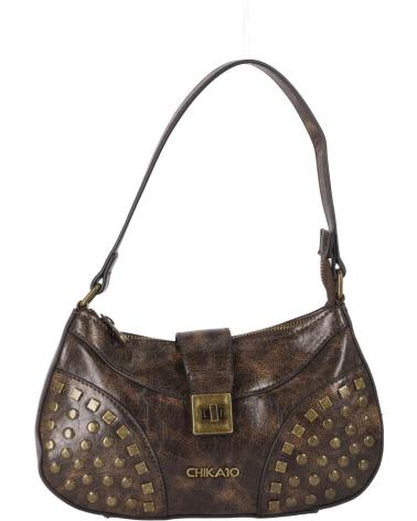 CHIKA10 TACHA 01 BROWN SHOULDER BAG MARRON-BROWN