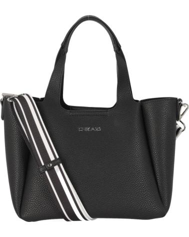 BOLSO CHIKA10 POLARIS 01 NEGRO NEGRO-BLACK