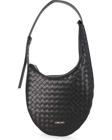 BOLSO BANDOLERA CHIKA10 XENA 01 NEGRO NEGRO-BLACK