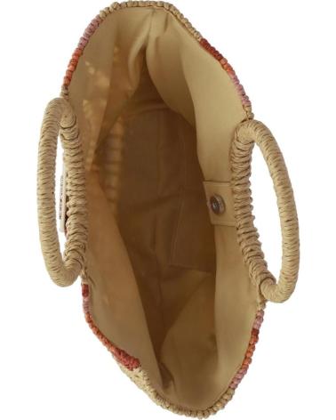 CHIKA10 BOLSO DE MANO PARA MUJER KATALIN 01 COLOR CUERO MARRóN