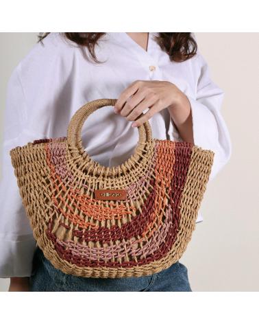 CHIKA10 BOLSO DE MANO PARA MUJER KATALIN 01 COLOR CUERO MARRóN