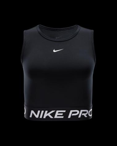 NIKE TOP DEPORTIVO MUJER PRO FZ3615 NEGRO