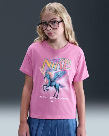 NIKE CAMISETA NINA HV5725 ROSA