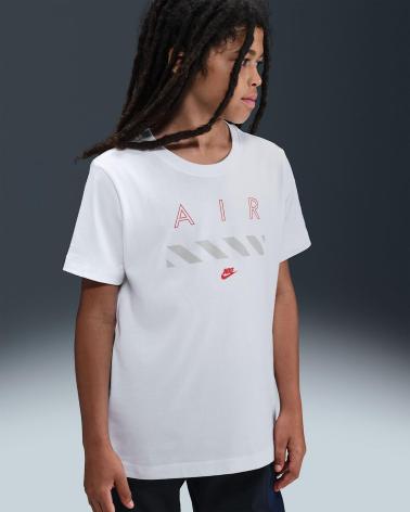 NIKE CAMISETA NINO HV5191 BLANCO