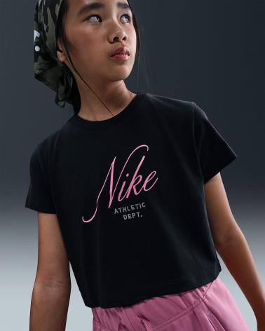NIKE CAMISETA NINA HV5729 NEGRO