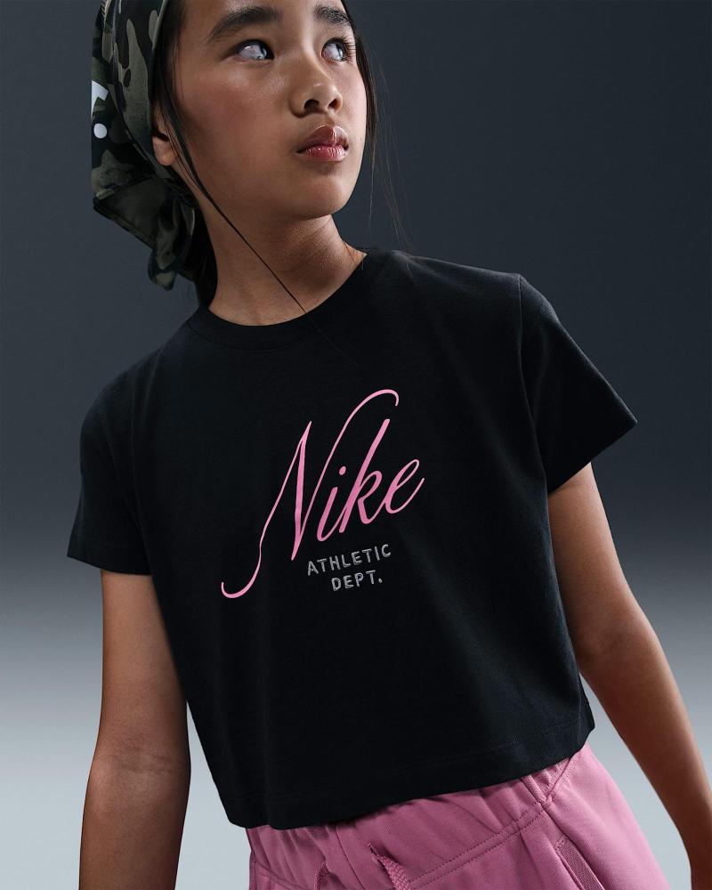 NIKE CAMISETA NINA HV5729 NEGRO