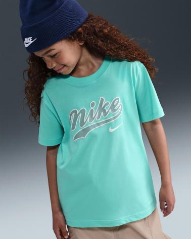 NIKE CAMISETA NINO IH4309 TURQUESA