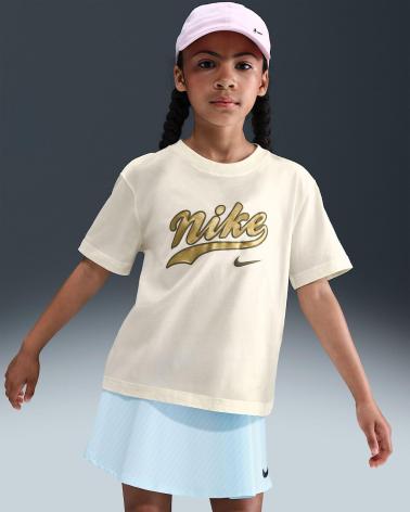 CAMISETA NIKE IH4309 BRANCA ESTAMPADA BLANCO