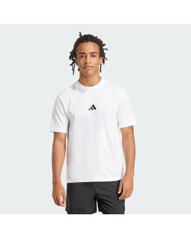CAMISETA ESPORTIVA ESSENCIAL ADIDAS JF1092 BRANCA BLANCO